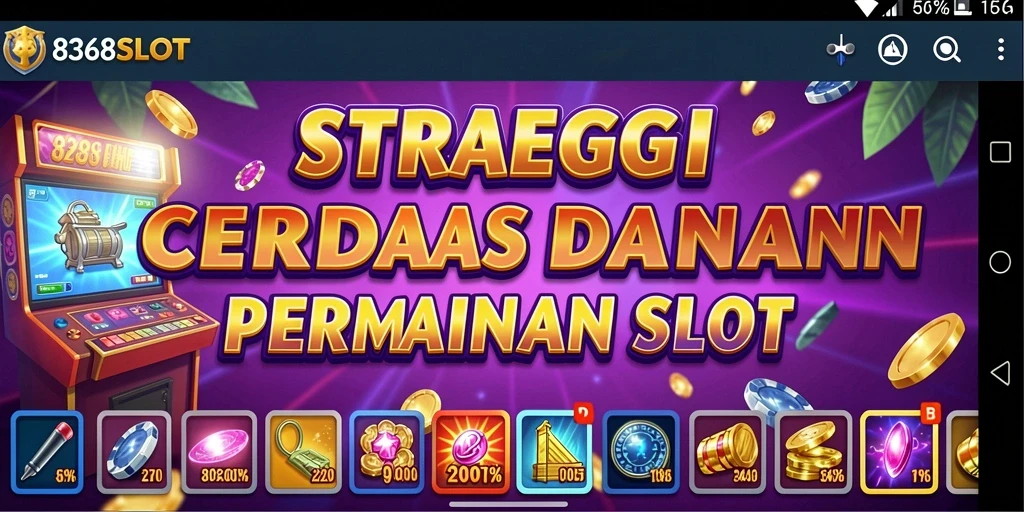 Tampilan gameplay menarik dan strategi dalam 8368SLOT.