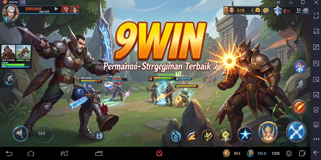 Tampilan gameplay 9WIN dengan taktik dan strategi yang mendebarkan.
