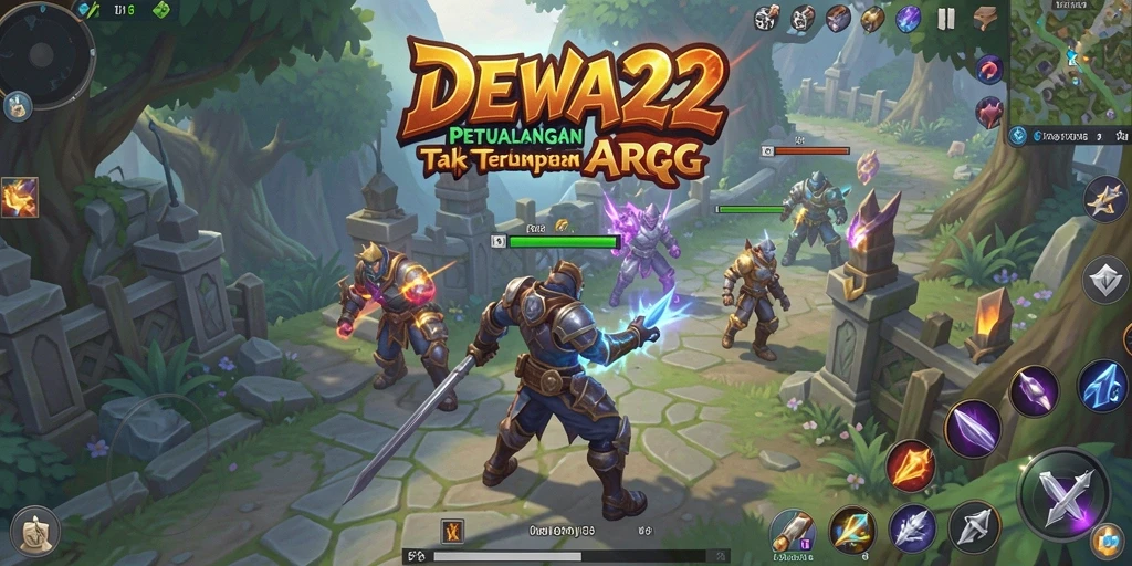 Gameplay menegangkan di DEWA22 dengan grafis luar biasa.