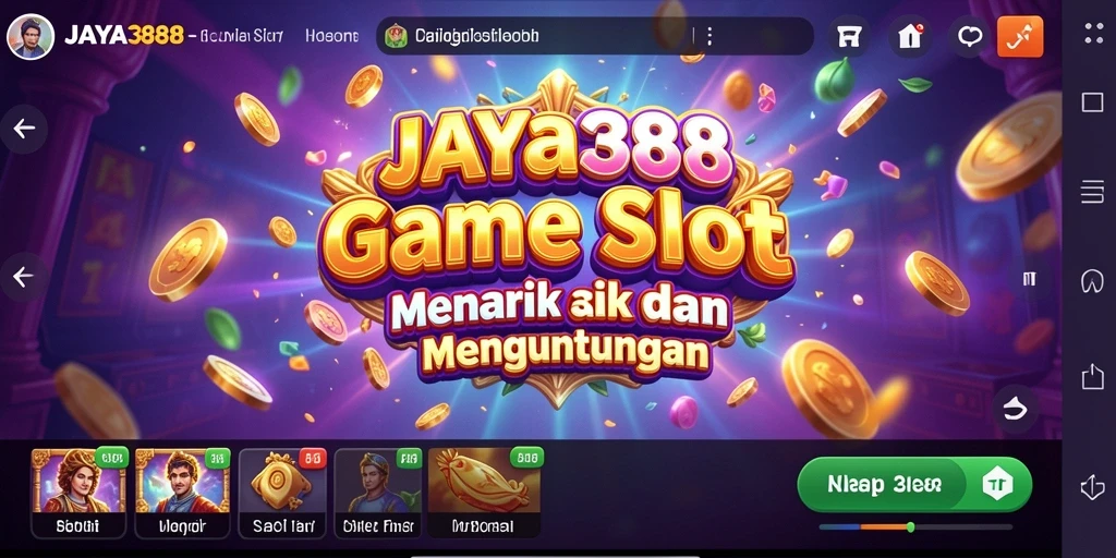 Screenshot gameplay JAYA388 dengan simbol slot yang memukau.