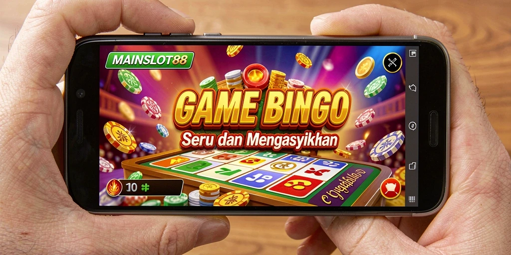 Tampilan gameplay seru MAINSLOT88 di saat bermain Bingo.