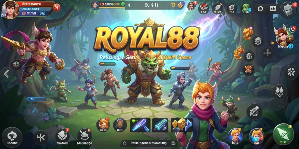 Gambaran gameplay yang menarik dalam petualangan ROYAL88.
