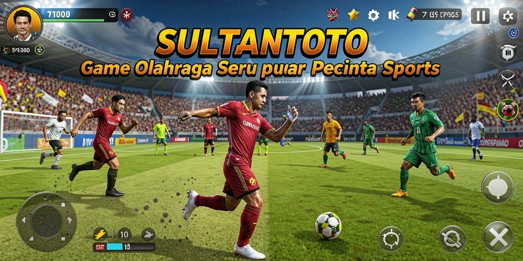Gameplay seru SULTANTOTO dengan berbagai olahraga yang menarik.