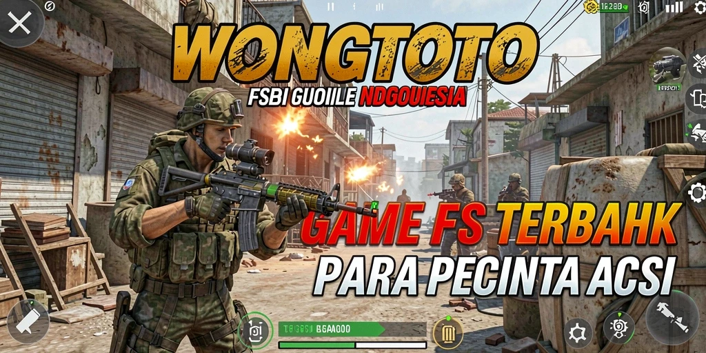 Gameplay seru dengan aksi penuh tembak-menembak di WONGTOTO.